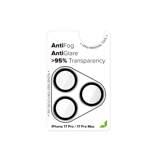 محافظ لنز دوربین آیفون ۱۷ پرو جی سی پال مدل Preserver