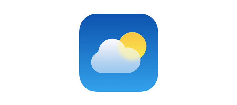 آموزش استفاده از اپلیکیشن Weather در گوشی های آیفون